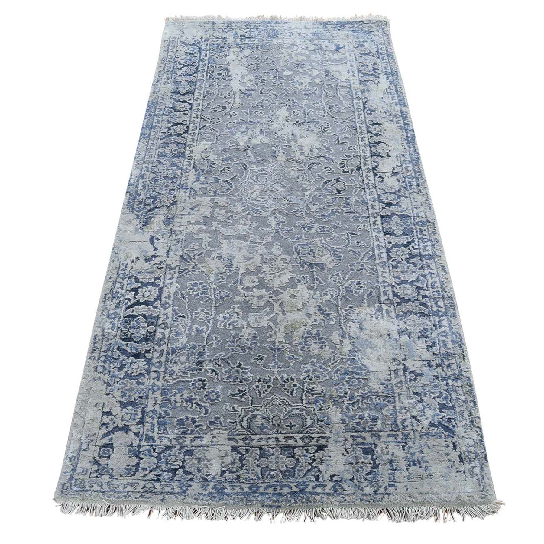 Kashmiri hand knotted silk sisal carpet jute rugs for home furniture