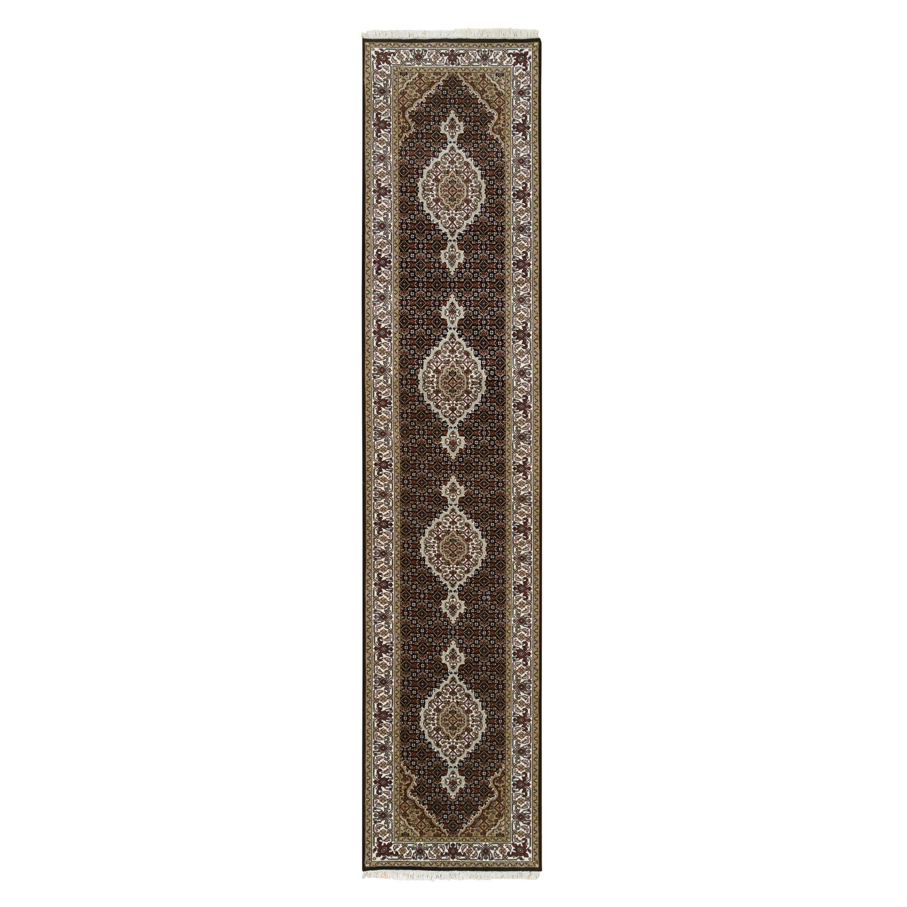 Fine Medallion Design silk hand woven Oriental Persian Rugs 