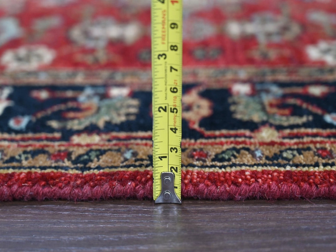 3'0" x 5'0" New Hand Knotted Red Wool Rectangle Oriental Rug - MOA10210297