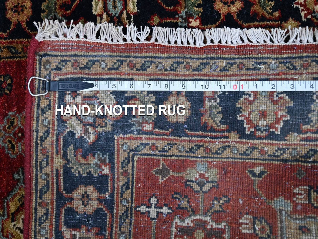 3'0" x 5'0" New Hand Knotted Red Wool Rectangle Oriental Rug - MOA10210297
