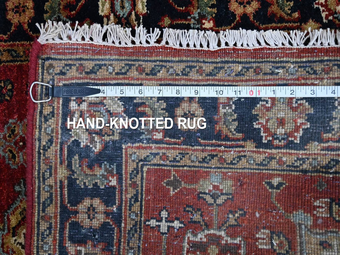 3'0" x 5'0" New Hand Knotted Red Wool Rectangle Oriental Rug - MOA10210298