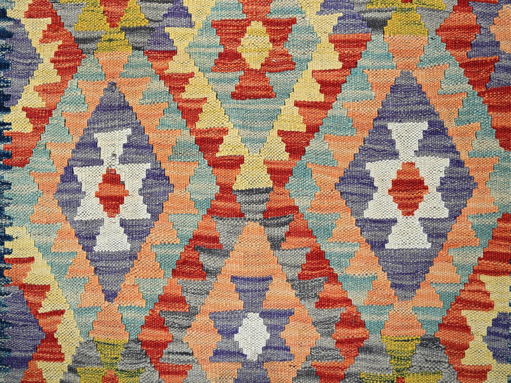 3'4" x 4'11" New Hand Woven Multicolored Wool Rectangle Oriental Rug - MOA1021185