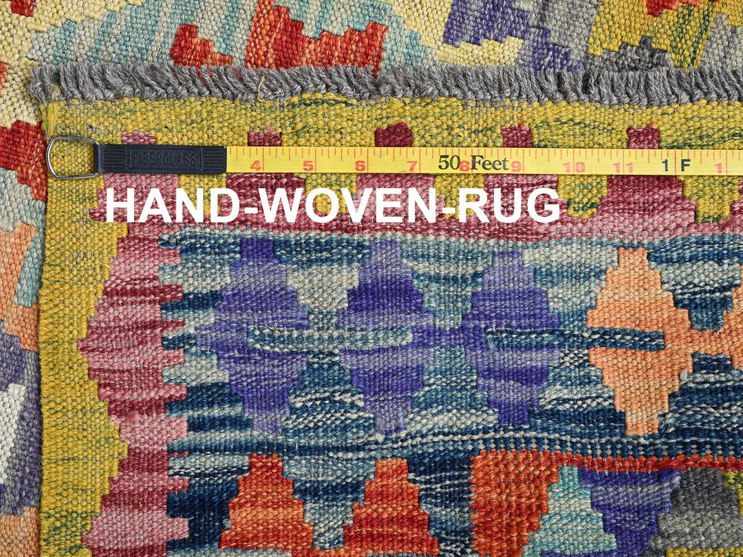 3'4" x 4'11" New Hand Woven Multicolored Wool Rectangle Oriental Rug - MOA1021185