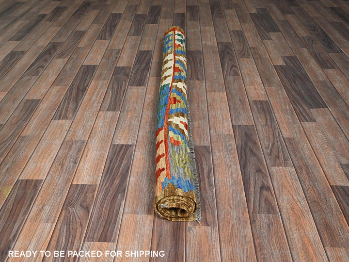 4'11" x 6'7" New Hand Woven Ivory Wool Rectangle Oriental Rug - MOA1021201