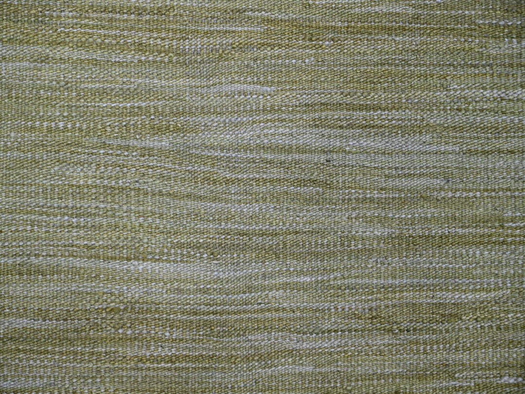 8'8" x 12'0" New Hand Woven Green Wool Rectangle Oriental Rug - MOA10220097