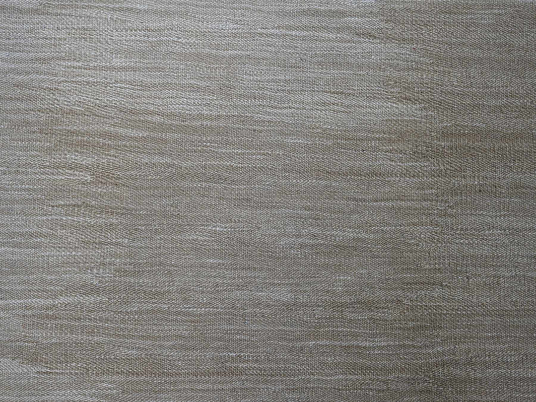 8'11" x 12'1" New Hand Woven Brown Wool Rectangle Oriental Rug - MOA10220948