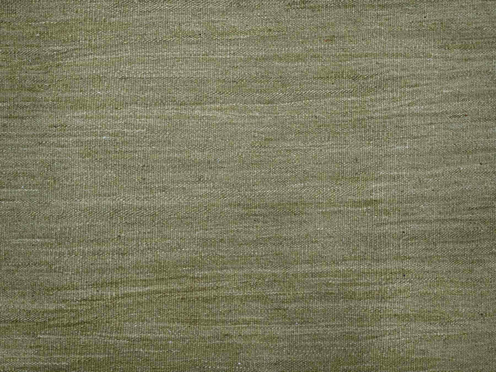 9'1" x 12'0" New Hand Woven Green Wool Rectangle Oriental Rug - MOA10220949