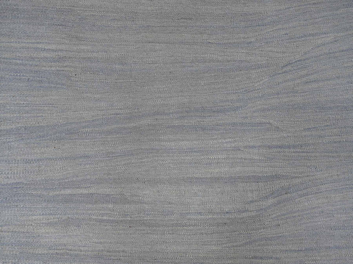 9'1" x 11'11" New Hand Woven Blue Wool Rectangle Oriental Rug - MOA10220951