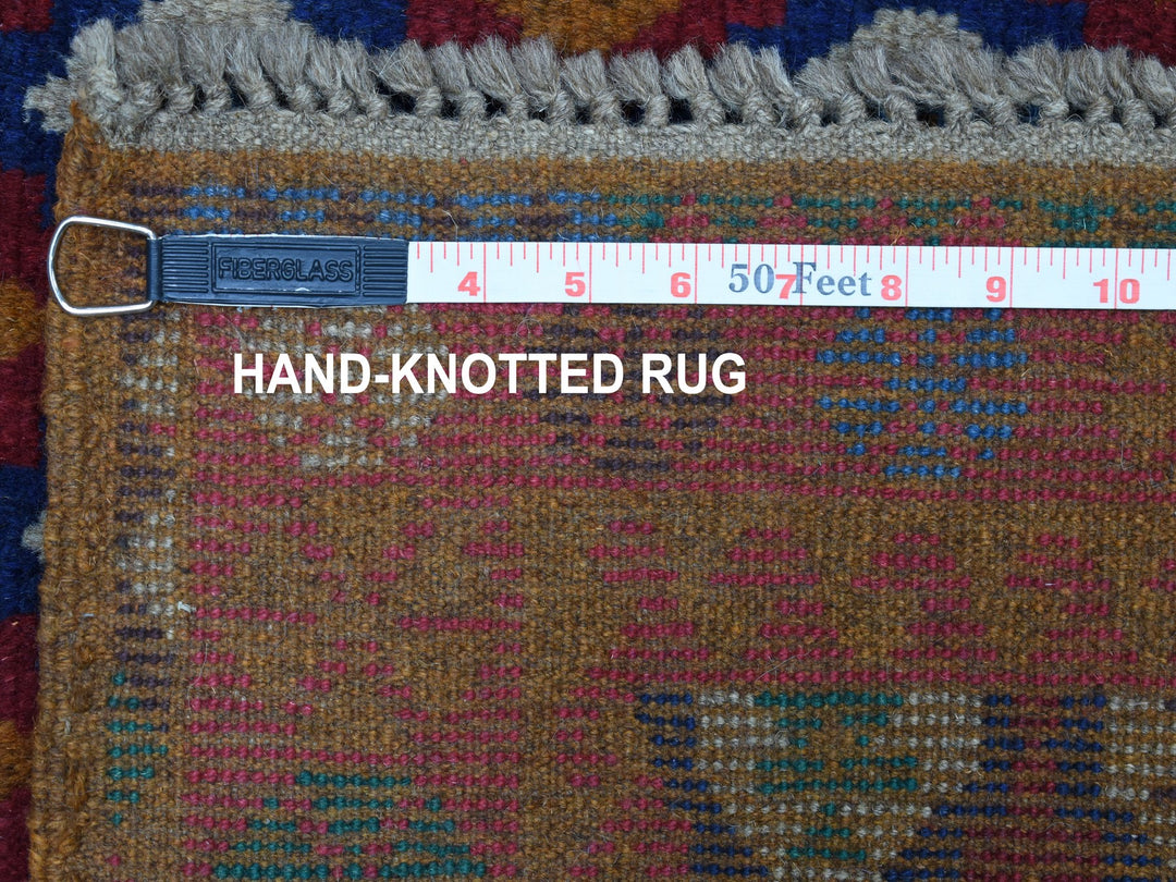 4'0" x 6'1" New Hand Knotted Multicolored Wool Rectangle Oriental Rug - MOA10253142
