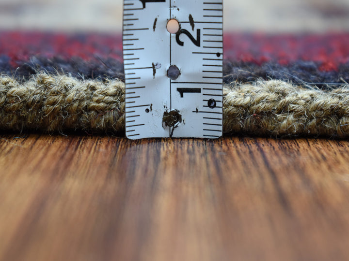 4'0" x 5'8" New Hand Knotted Grey Wool Rectangle Oriental Rug - MOA10253156