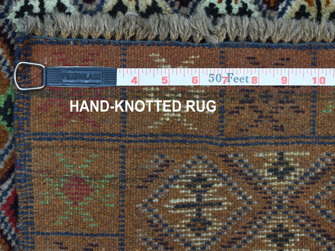 3'1" x 4'8" New Hand Knotted Multicolored Wool Rectangle Oriental Rug - MOA10253175
