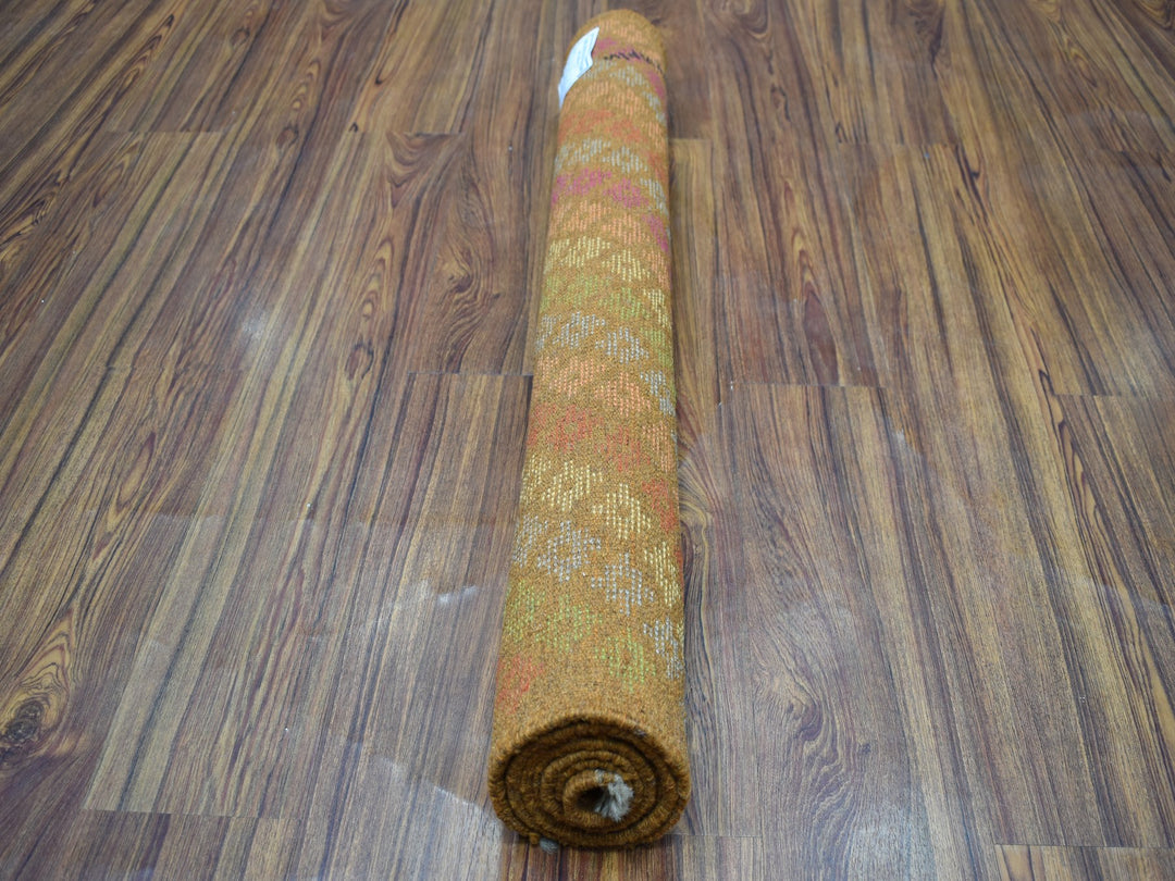 3'3" x 4'10" New Hand Knotted Multicolored Wool Rectangle Oriental Rug - MOA10253177