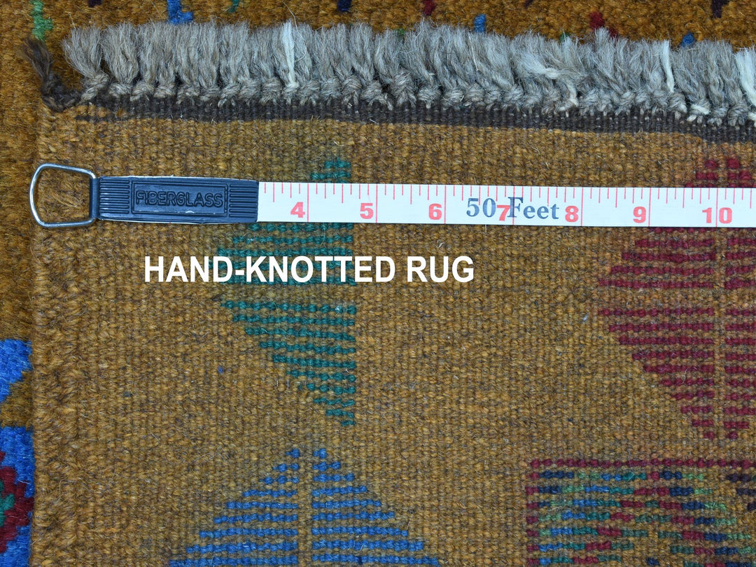 4'0" x 6'1" New Hand Knotted Multicolored Wool Rectangle Oriental Rug - MOA10253188