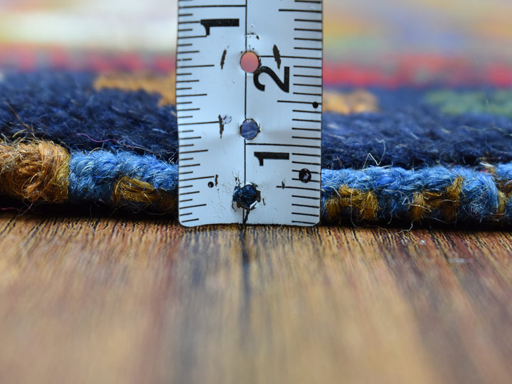 3'3" x 4'8" New Hand Knotted Multicolored Wool Rectangle Oriental Rug - MOA10253273