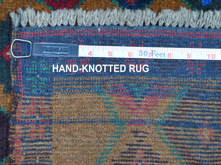 3'5" x 4'5" New Hand Knotted Multicolored Wool Rectangle Oriental Rug - MOA10253274