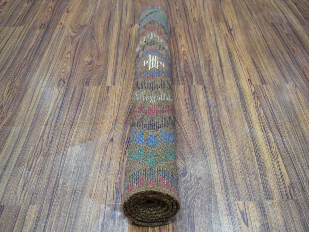 3'0" x 4'6" New Hand Knotted Multicolored Wool Rectangle Oriental Rug - MOA10253280