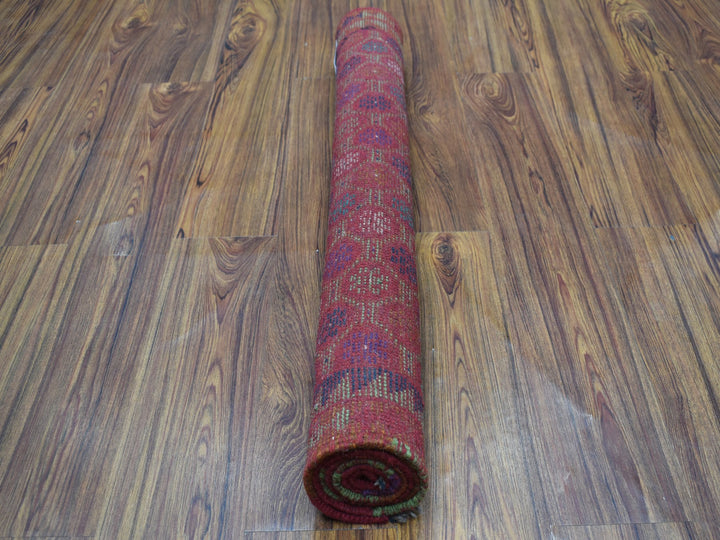 3'0" x 4'8" New Hand Knotted Orange Wool Rectangle Oriental Rug - MOA10253288