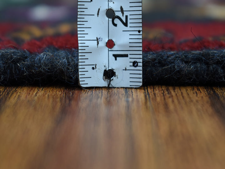 4'3" x 6'0" New Hand Knotted Blue Wool Rectangle Oriental Rug - MOA10253305