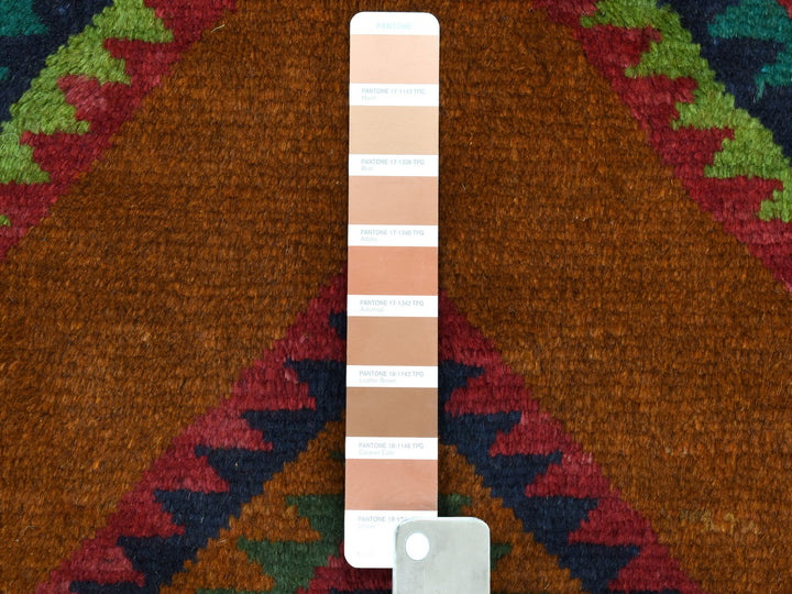 6'0" x 8'0" New Hand Knotted Multicolored Wool Rectangle Oriental Rug - MOA10253333