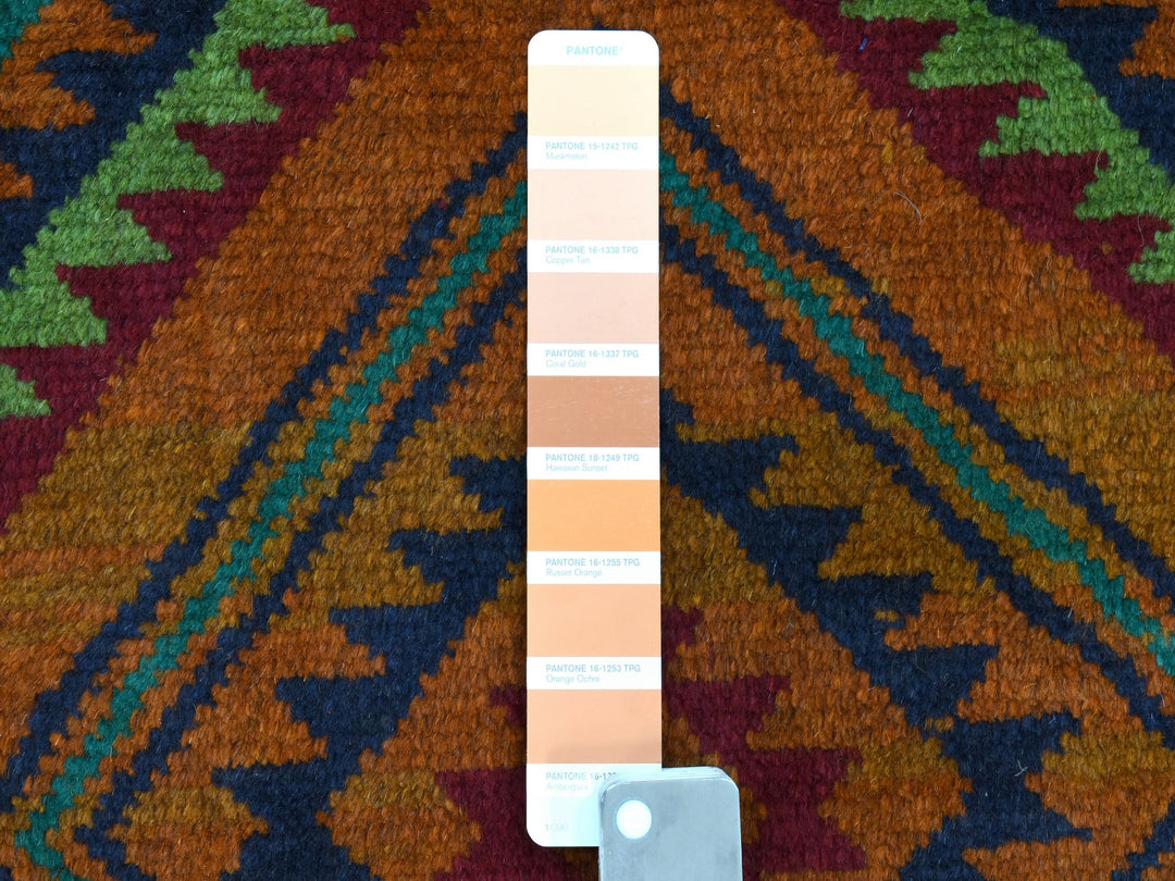 5'8" x 7'10" New Hand Knotted Multicolored Wool Rectangle Oriental Rug - MOA10253339