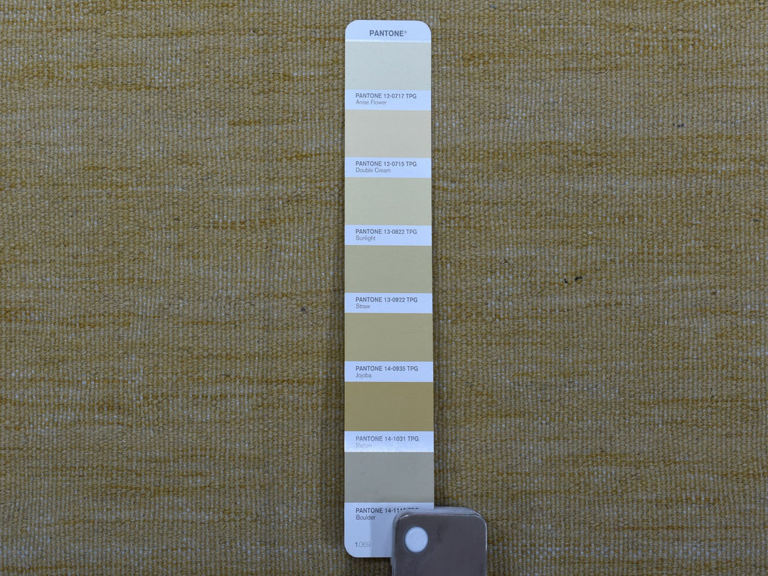 2'2" x 6'2" New Hand Woven Beige Wool Runner Oriental Rug - MOA10253860