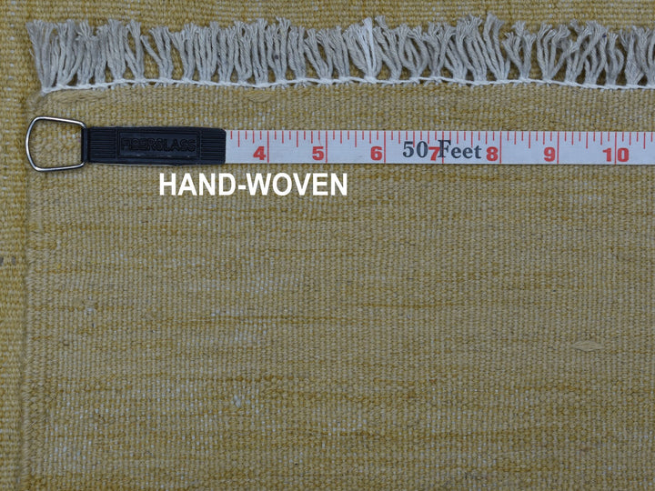 2'2" x 6'2" New Hand Woven Beige Wool Runner Oriental Rug - MOA10253860