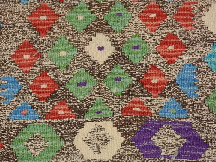 2'9" x 4'0" New Hand Woven Multicolored Wool Rectangle Oriental Rug - MOA10257551