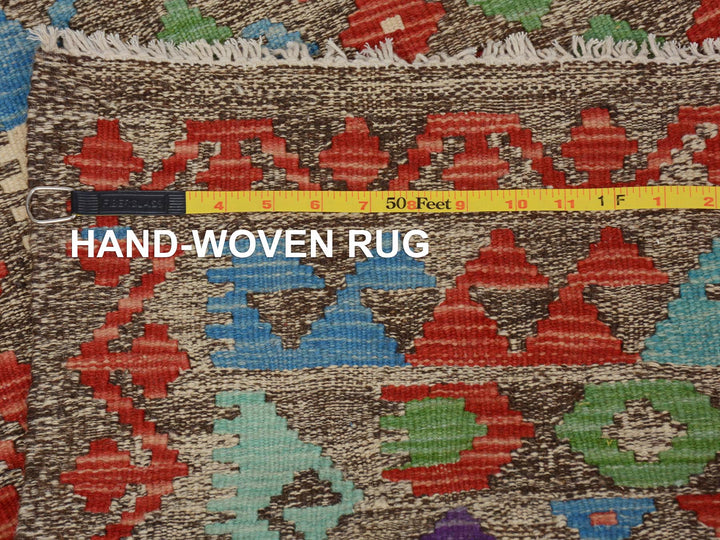 2'9" x 4'0" New Hand Woven Multicolored Wool Rectangle Oriental Rug - MOA10257551