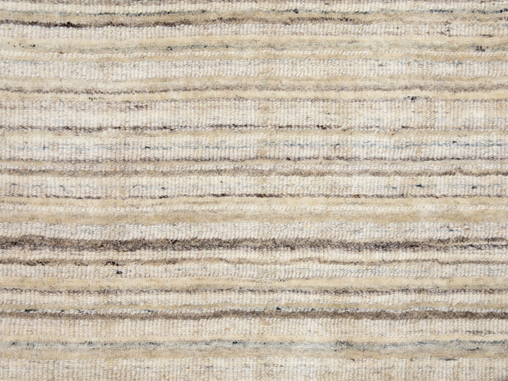 2'6" x 9'8" New Hand Loomed Beige Wool Runner Oriental Rug - MOA10258358