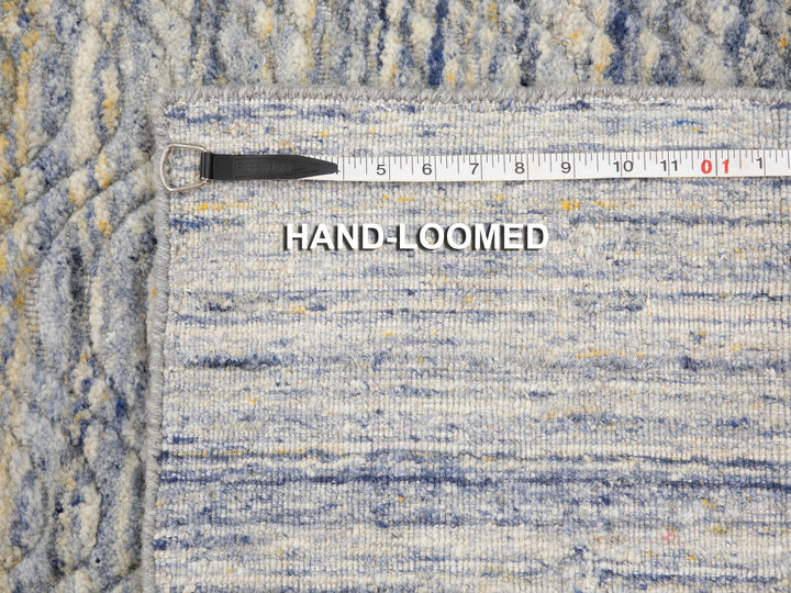 3'0" x 5'0" New Hand Loomed Grey Wool Rectangle Oriental Rug - MOA10258395