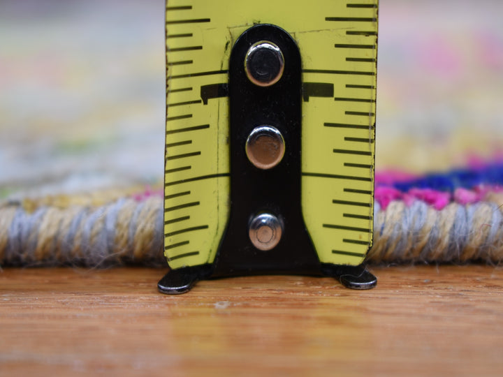 2'0" x 3'0" New Hand Knotted Grey Wool & Sari Silk Rectangle Oriental Rug - MOA10259170