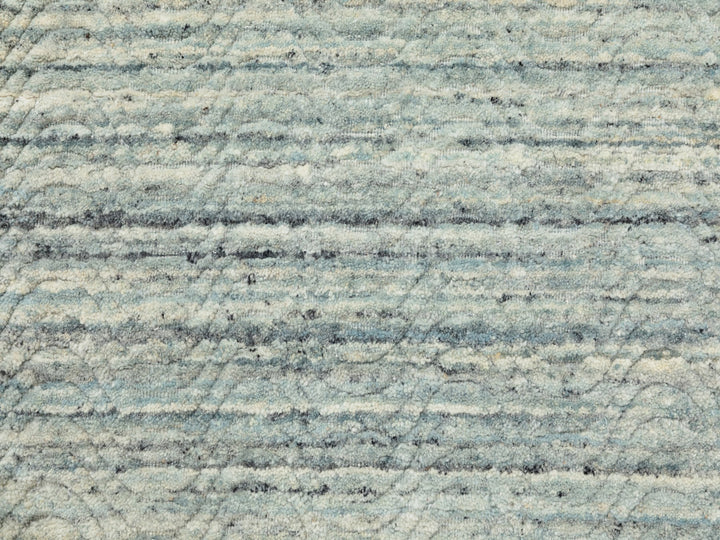 2'10" x 5'0" New Hand Loomed Green Wool Rectangle Oriental Rug - MOA10262050