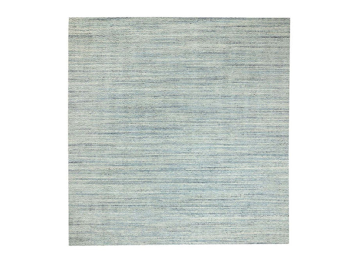 11'10" x 11'9" New Hand Loomed Green Wool Square Oriental Rug - MOA10262052