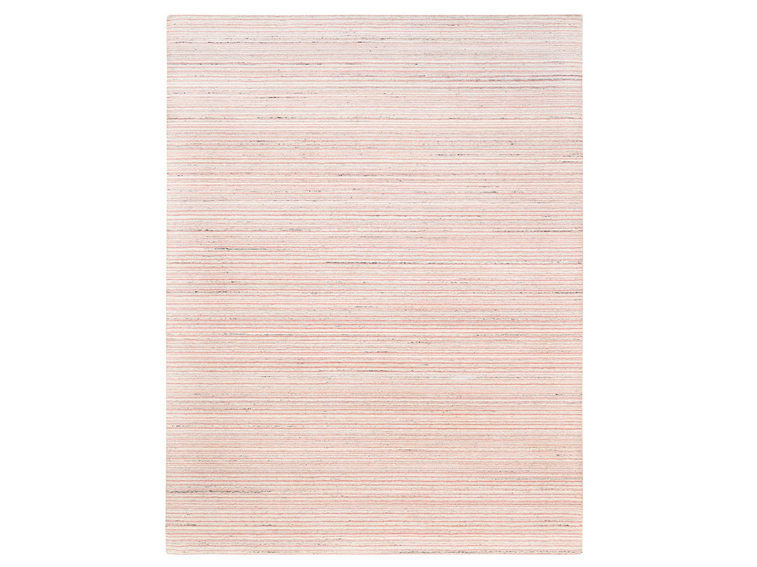 9'1" x 12'0" New Hand Loomed Red Wool Rectangle Oriental Rug - MOA10263038