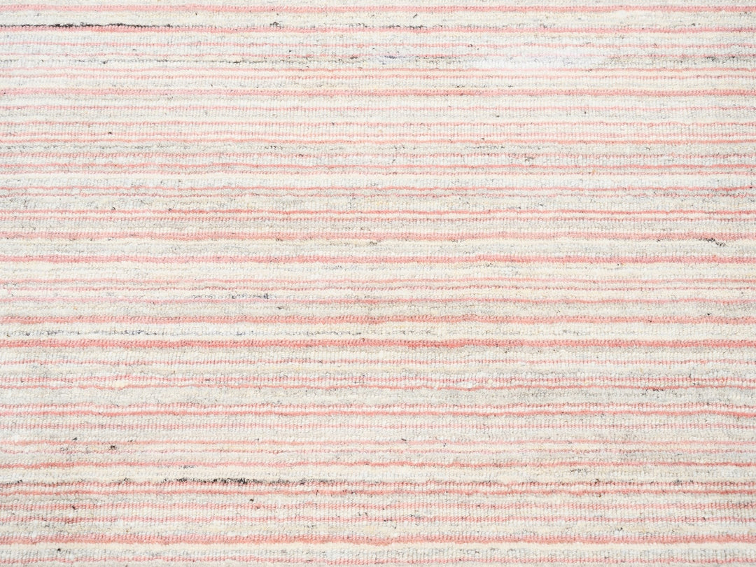 9'1" x 12'0" New Hand Loomed Red Wool Rectangle Oriental Rug - MOA10263038