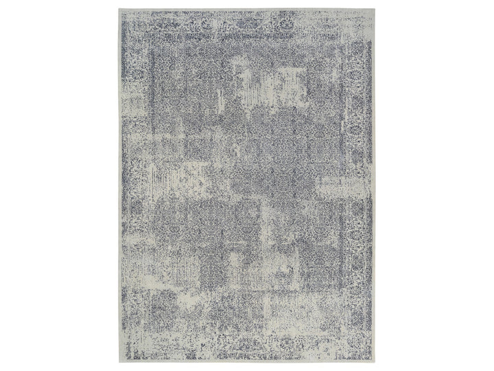 12'0" x 18'2" New Hand Loomed Grey Wool & Art Silk Rectangle Oriental Rug - MOA10263305
