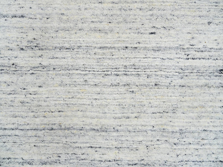 2'6" x 6'0" New Hand Loomed Ivory Wool Runner Oriental Rug - MOA10264786