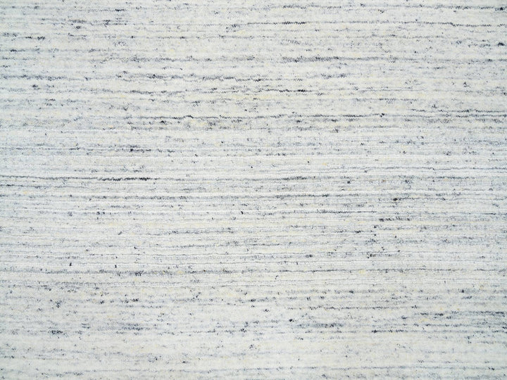 10'0" x 10'0" New Hand Loomed Ivory Wool Round Oriental Rug - MOA10264795