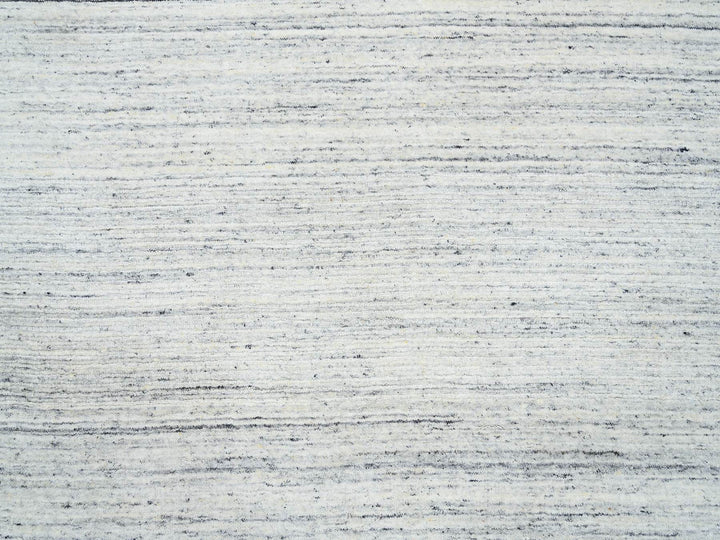 11'10" x 11'10" New Hand Loomed Ivory Wool Round Oriental Rug - MOA10264796