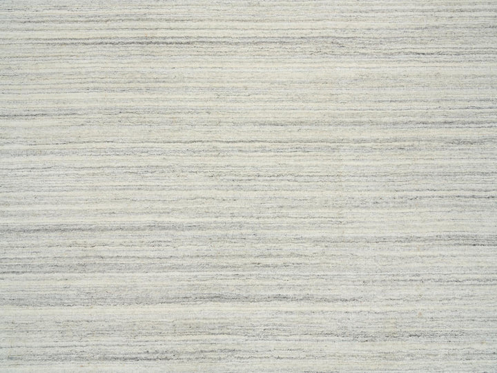 6'1" x 9'0" New Hand Loomed Ivory Wool Rectangle Oriental Rug - MOA10265008