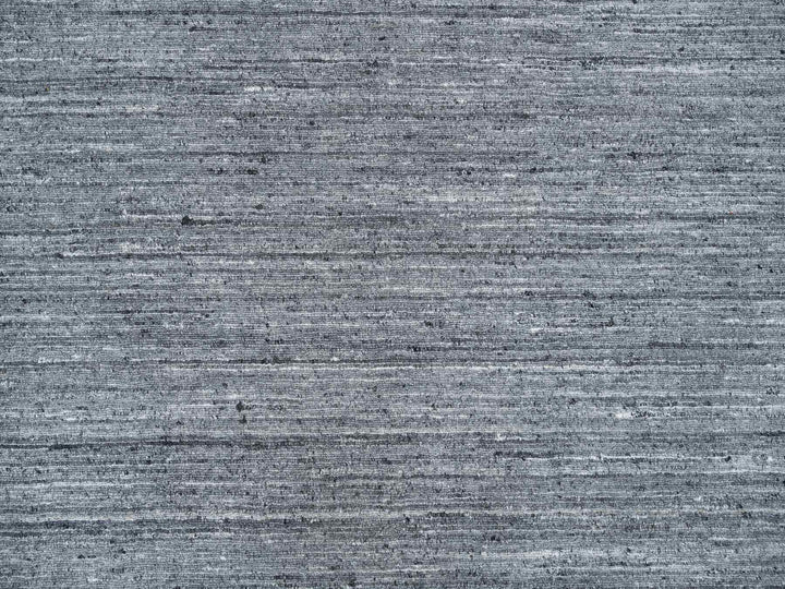 10'3" x 14'0" New Hand Loomed Grey Wool Rectangle Oriental Rug - MOA10265421