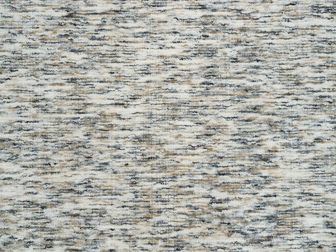 6'2" x 6'0" New Hand Loomed Beige Wool Square Oriental Rug - MOA10265436