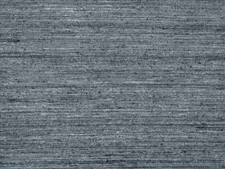 12'1" x 15'1" New Hand Loomed Grey Wool Rectangle Oriental Rug - MOA10265454