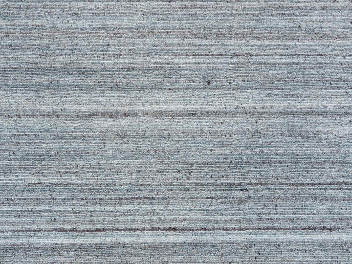 12'0" x 12'0" New Hand Loomed Grey Wool Square Oriental Rug - MOA10265558