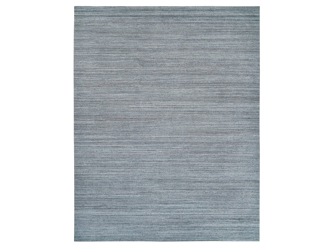 12'0" x 14'11" New Hand Loomed Grey Wool Rectangle Oriental Rug - MOA10265836