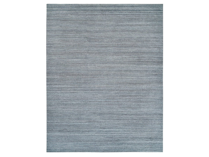 12'0" x 14'11" New Hand Loomed Grey Wool Rectangle Oriental Rug - MOA10265836
