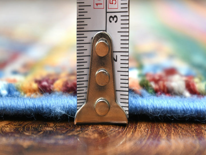 2'0" x 3'2" New Hand Knotted Multicolored Wool Rectangle Oriental Rug - MOA10271664