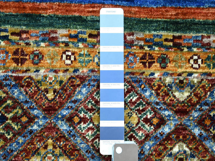 2'0" x 3'2" New Hand Knotted Multicolored Wool Rectangle Oriental Rug - MOA10271668