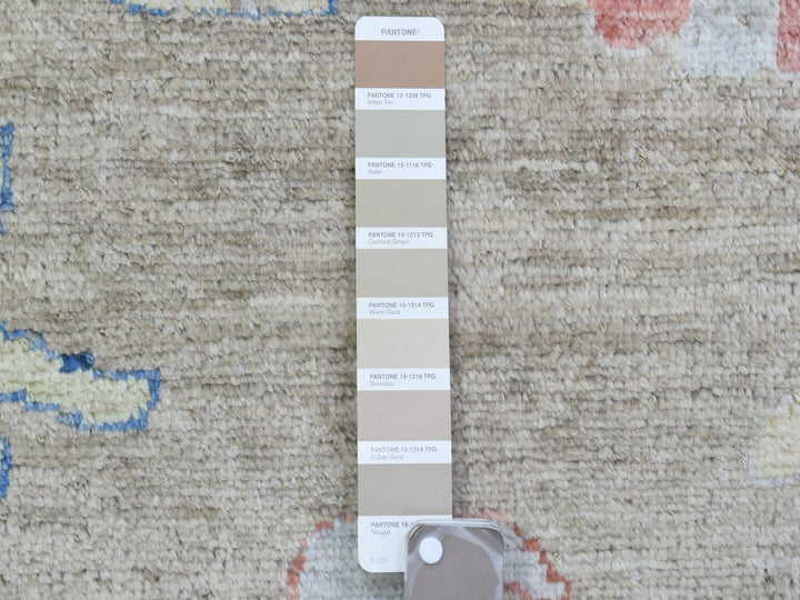 12'0" x 17'6" New Hand Knotted Brown Wool Rectangle Oriental Rug - MOA10272646