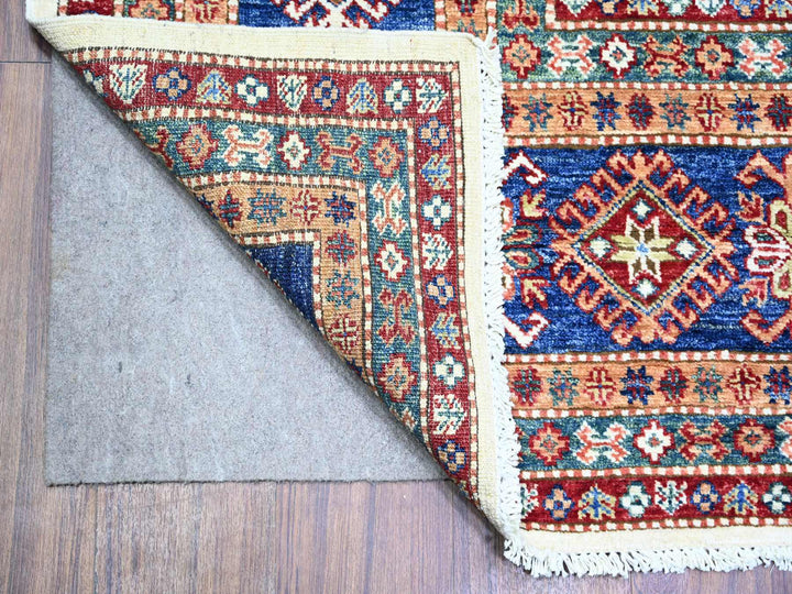 8'4" x 11'5" New Hand Knotted Ivory Wool Rectangle Oriental Rug - MOA10274547